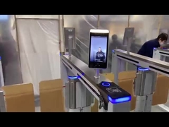 Πύλη εμποδίων ταλάντευσης περιστροφικών πυλών ασφάλειας πυλών υψηλής ταχύτητας αερολιμένων υπογείων