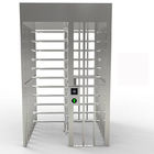 SUS304 πλήρης πύλη περιστροφικών πυλών ύψους περιστροφικών πυλών υψηλής ασφαλείας για τον έλεγχο της κυκλοφορίας