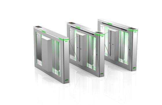Αγορά DC 24V Flap Barrier Turntile με αναγνωριστικό κάρτας ID / IC Speed Turntiles Gate online manufacture