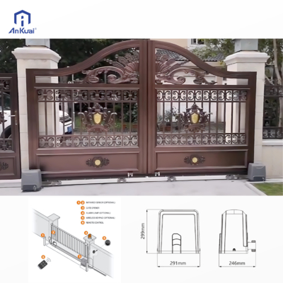 Αγορά Smart AK800DC Automatic Door Opener for Commercial Spaces: Remote, WiFi App & Infrared Sensing Functions online manufacture