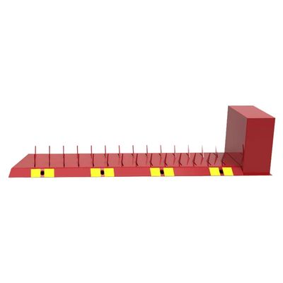 Ενσωματωμένος τύπος Spike Tire Killer 10mm Ρυθμίσιμο ύψος Spike 83mm βάθος