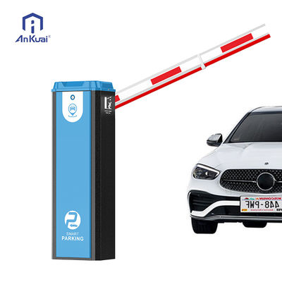 Αυτοματοποιημένη πύλη φραγμού με 6mm × 6m Boom και 355 * 245 * 1035mm Σώμα για AC110 ~ 220V + 10% παροχή ρεύματος