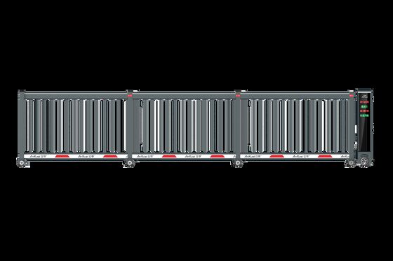 Πύλη ανιχνευτή μετάλλων κατασκευασμένη με υψηλής αντοχής προφίλ κράματος αλουμινίου και ανθεκτική στη διάβρωση επίστρωση για αντοχή