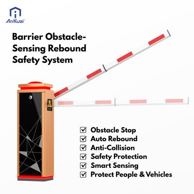 DC24V Brushless Boom Barrier Gate με λειτουργία αυτόματης ανίχνευσης ορίων