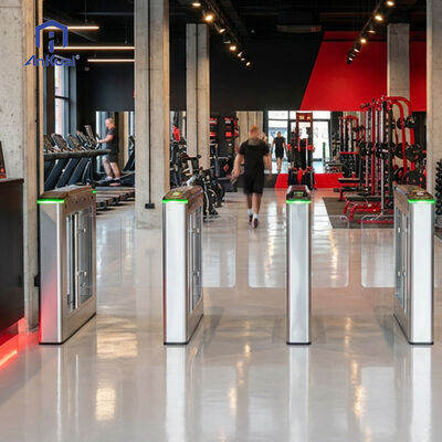 Stainless Steel Swing Turnstile Gate for Gym/Fitness Center Access Control and Preventing Unauthorized Entry